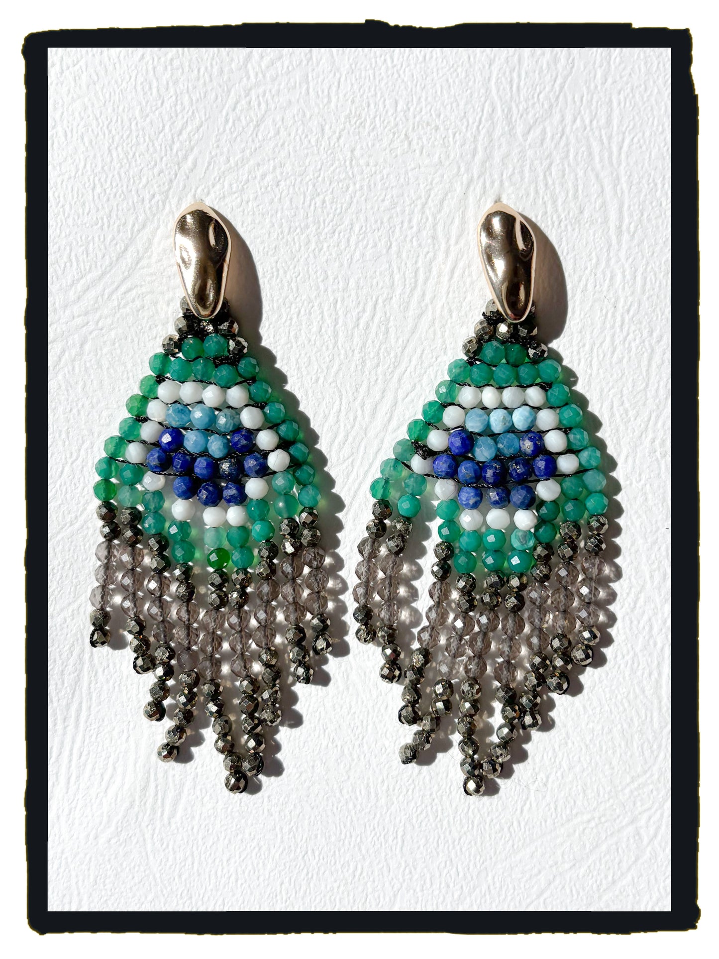 Pendientes PEACOCK FEATHERS