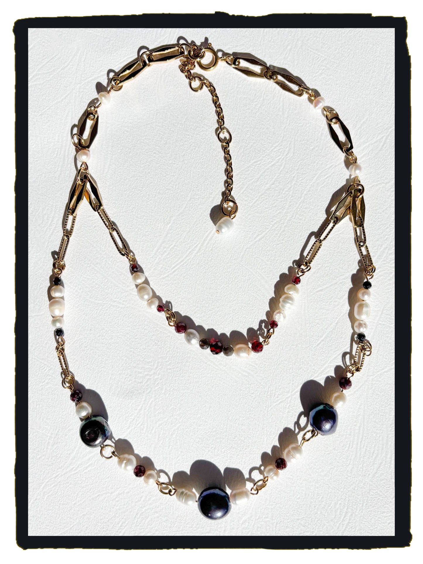 Collar PEARLS & GEMSTONES