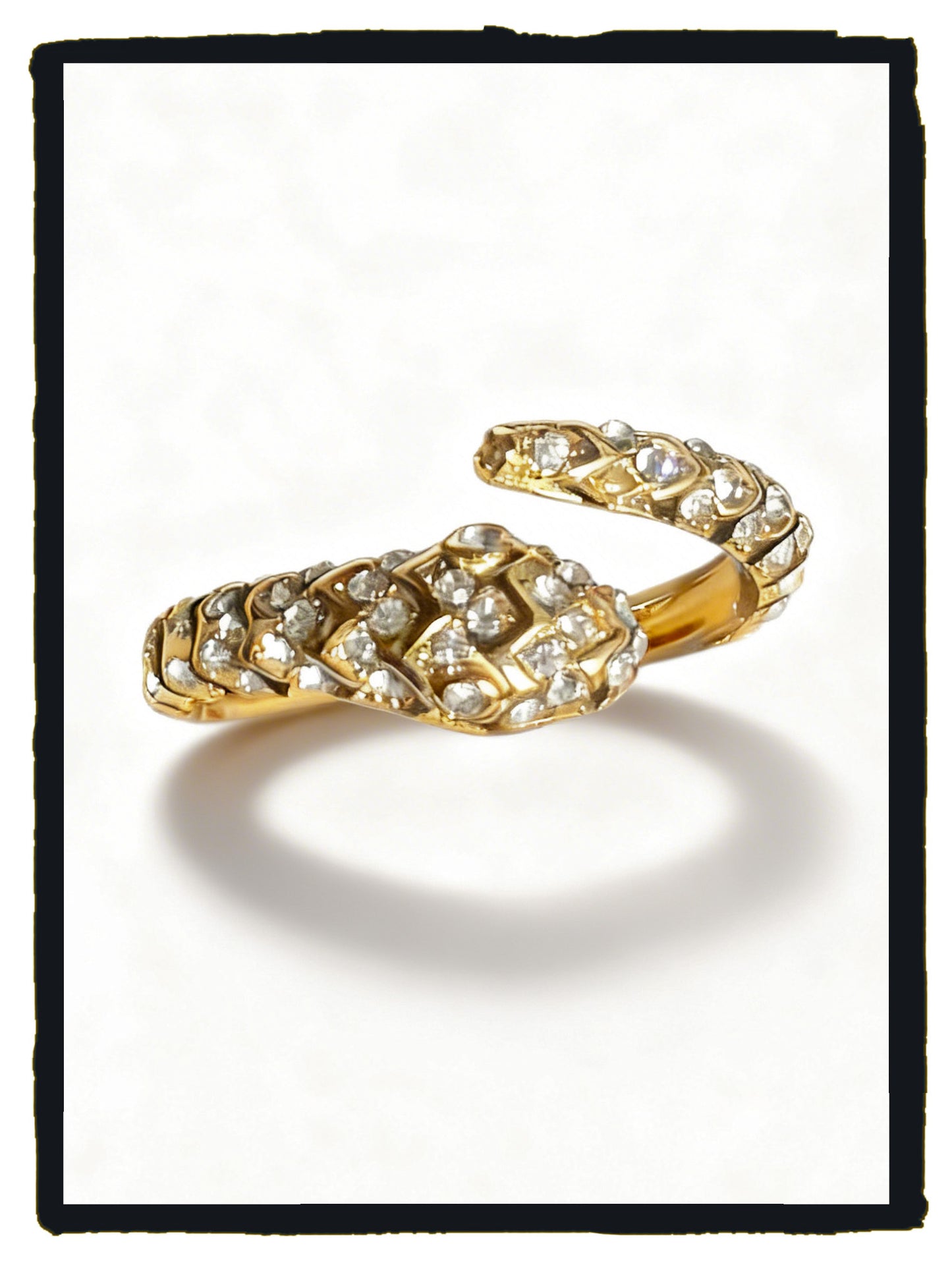 Anillo SNAKE dorado