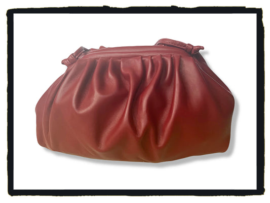 Bolso COCOON guinda