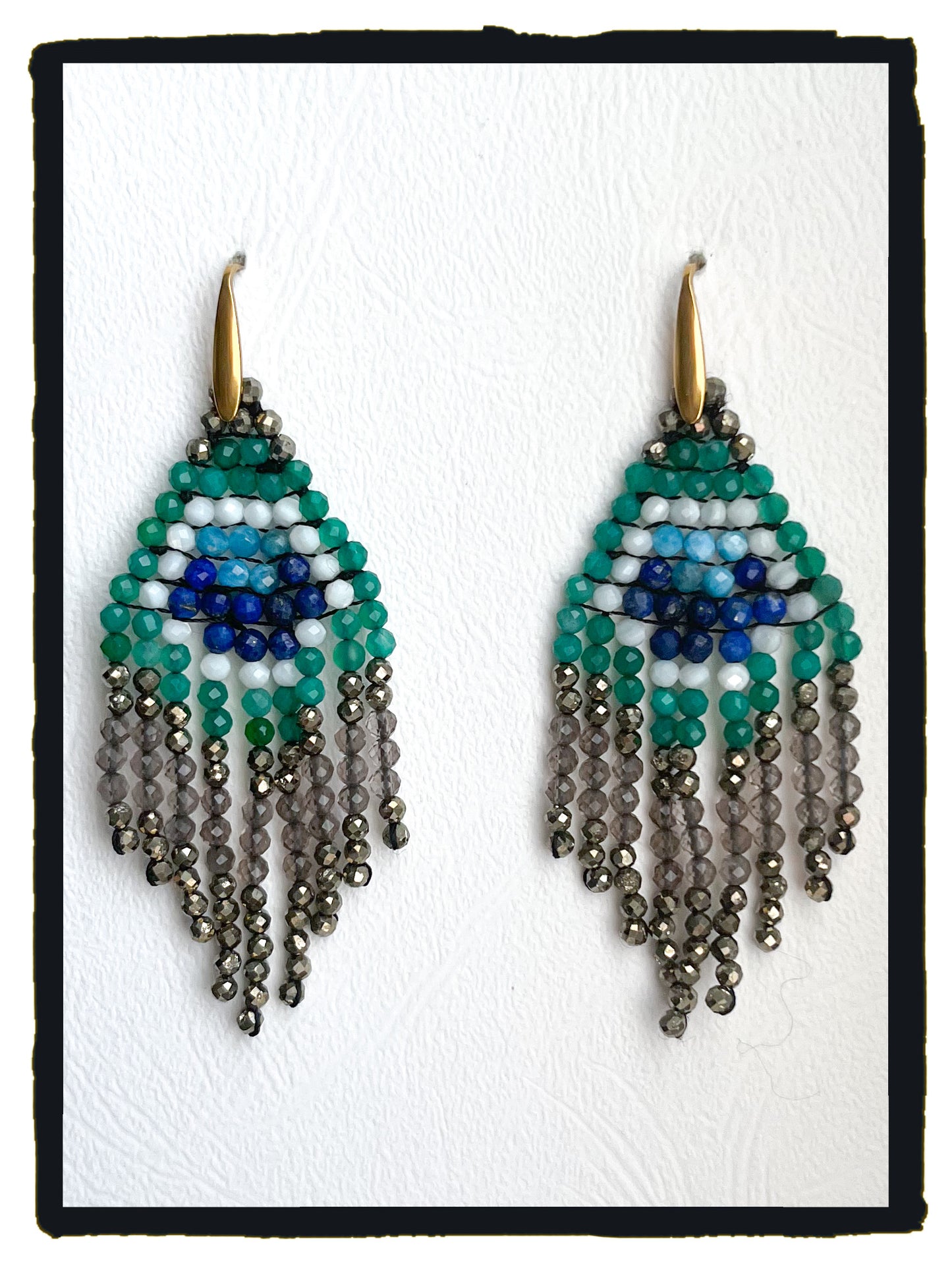 Pendientes PEACOCK FEATHERS